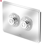 Панель пневматичеcкая металл Savoy для SV102, цвет хром- фото