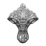 Ванна Arcade Vine ARC38 из натурального камня с ножками НИКЕЛЬ/ХРОМ- фото4