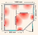 Инфракрасная сауна Infradoc Модель SF-4- фото3