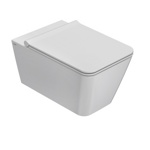 GLOBO Incantho Унитаз подвесной БЕЗОБОДКОВЫЙ 54х35 см, с набором креплений, цвет белый- фото