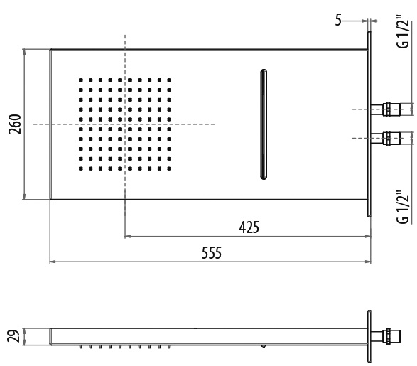 Gattoni Rettangolare    :     9945/PDC0