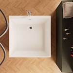 Ванна Frank F6131 White отдельностоящая.- фото2