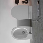 Унитаз подвесной 54x36 Globo 4ALL MDS02.BI - фото2