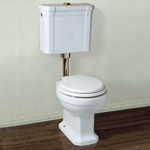 Azzurra Giunone GIU100/P+GIU400/Z Унитаз напольный с низким бачком - фото