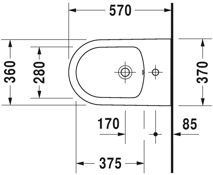 Duravit Me by Starck   570370 ,  1 .  ,  ,  