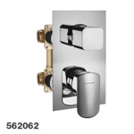 Palazzani Mis встроенный смеситель на 2 потребителя хром- фото