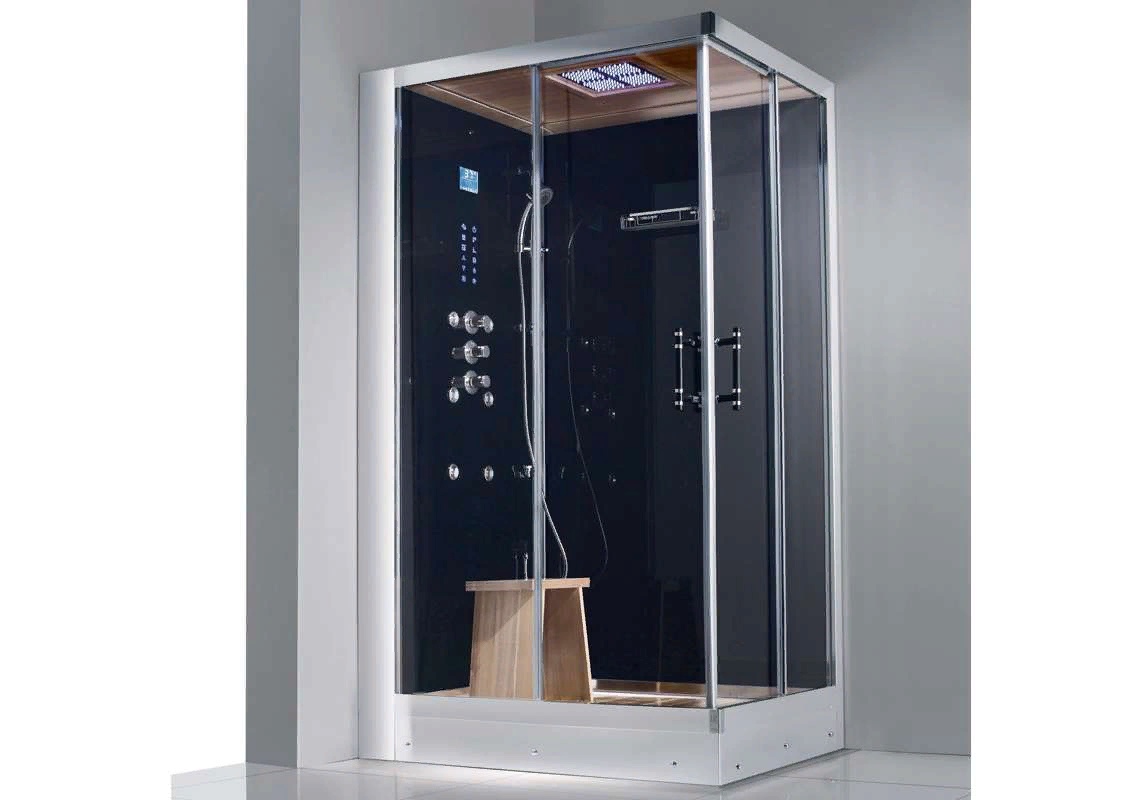 Гидромассажная кабина с парогенератором Grande Home WS116/S6  правая/левая- фото2