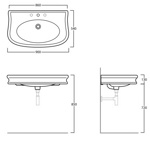 Simas Lante LA11 Консоль 90 - фото2