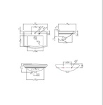 Devon&Devon Westminster Раковина 60х43.5 см, 1 отв., на пьедестале, цвет: белый- фото5