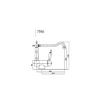 Смеситель кухонный Bugnatese Sottofinestra 7596- фото2
