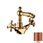 Palazzani Adams Color смеситель для биде с донным клапаном медь- фото