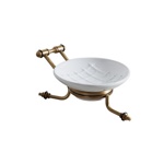 Мыльница на держателе настольная «ROYAL» 6751 c/br