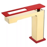 Смеситель для умывальника низкий Boheme Q 141-GR - фото