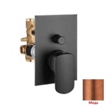 Palazzani  Mis Color встроенный смеситель для ванны\душа медь- фото