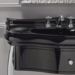 KERASAN Retro Комплект мебели 100 см, цвет: neco/cromo- фото3