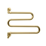 Полотенцесушитель MARGAROLI 406 золото- фото