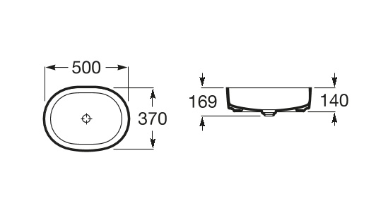   Roca Inspira Round 50x37,  , A327520620