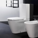 GSI Norm Унитаз моноблок 68х36 см , цвет белый- фото