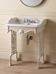 Консоль металлическая, белая , DEVON&DEVON - ANGEL, CGANGELBCO- фото
