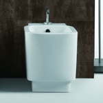 Биде приставное квадратное Simas Flow FL62