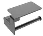 Boheme Держатель туал.бумаги с полкой Q, GunMetall- фото
