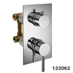 Palazzani Idrotech встроенный смеситель для душа на 2 потребителя- фото