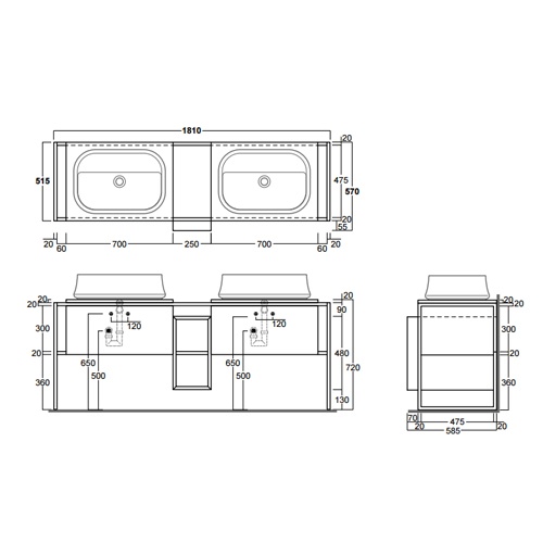 SIMAS Frame    2    , 181x57xh72, :  