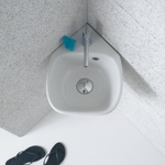 Раковина подвесная 35x35 Globo Genesis GE050.BI - фото