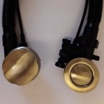 Слив-перелив для ванны Boheme Medici бронза- фото2