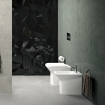 AZZURRA PURA Биде напольное 55х35x42h см c 1отв, с креплением VFV, цвет белый- фото