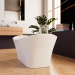 Ванна Frank F6104 White отдельностоящая.- фото4