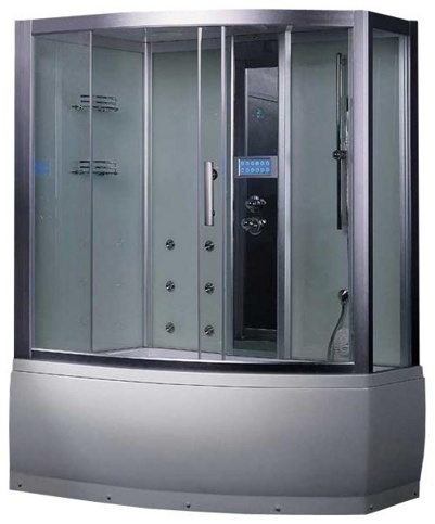 Гидромассажная кабина Eago DA328F3 1500х1000х2220мм  ПРАВАЯ ЗЕРКАЛО