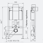 Инсталляция Jomo для подвесного унитаза- фото2