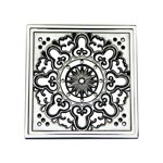 Трап Viega (Германия) с решеткой в хроме- фото