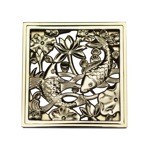 Трап Viega (Германия) с решеткой в золото- фото