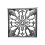 Трап Viega (Германия) с решеткой в хроме- фото