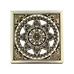 Трап Viega (Германия) с решеткой в золото- фото