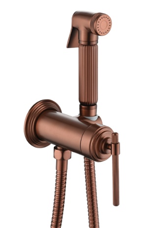 Смеситель гигиенический Boheme ETERNA COPPER BRUSED 177-CB- фото