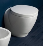 Simas Bohemien унитаз напольный 36,5х53,5см, фурнитура хром- фото