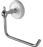 Devon DOROTHY держатель туалетного рулона настенный, держатель цвет: хром/белый- фото