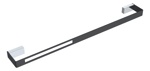 Boheme Полотенцедержатель Q, хром-черный- фото