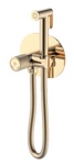 Смеситель гигиенический Boheme TECH Gold 157-G- фото