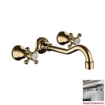 Palazzani Adams Color встроенный смеситель для раковины хром/сваровски- фото