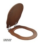 Caprigo Сиденье для унитаза BOHEME, хром- фото2