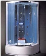 Гидромассажная кабина Eago DZ930HF3 1000х1000х2250мм   СЕРОЕ СТЕКЛО