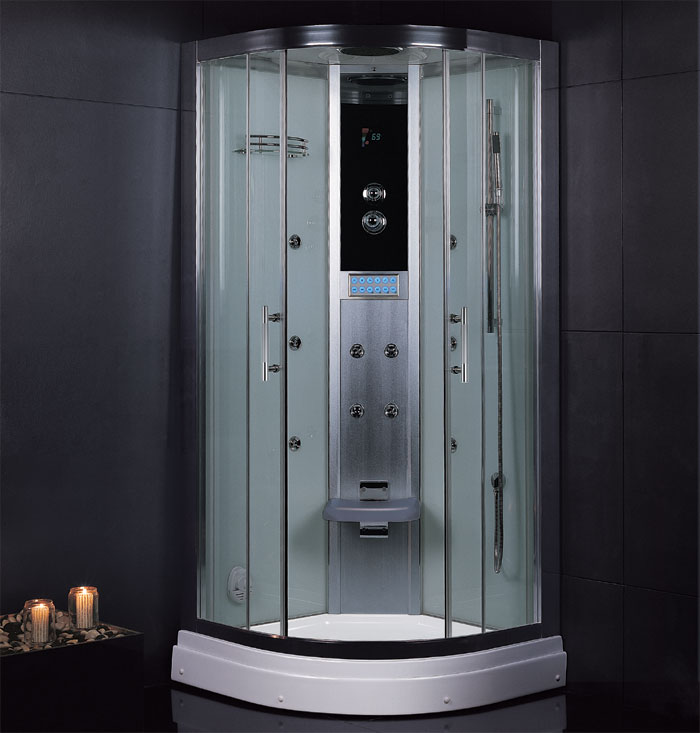 Гидромассажная кабина Eago DZ945F3 	1000х1000х2250мм   ЗЕРКАЛО