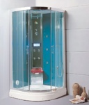 Гидромассажная кабина Eago DZ945F3 	1000х1000х2250мм   ГОЛУБОЕ СТЕКЛО