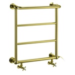 Полотенцесушители Burlington Cleaver (Англия) золото- фото