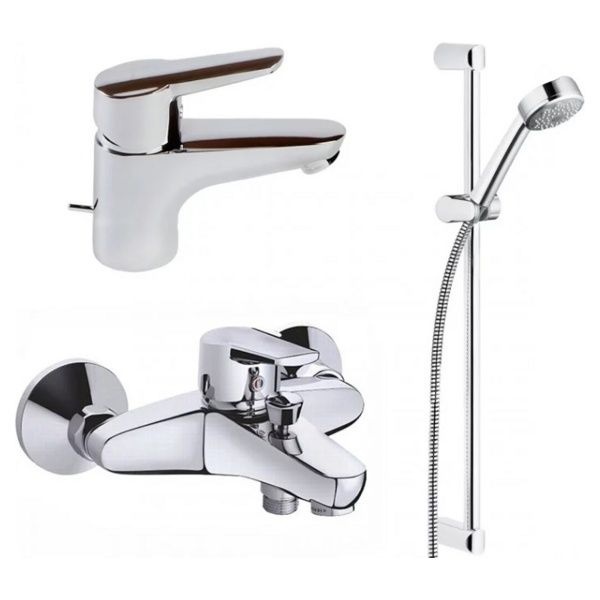 Ванно-душевой набор 3 в 1,сет; Kludi D-Vise (376830590)- фото