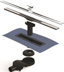 Линейный трап Berges Wasserhaus Simpel 40- фото2